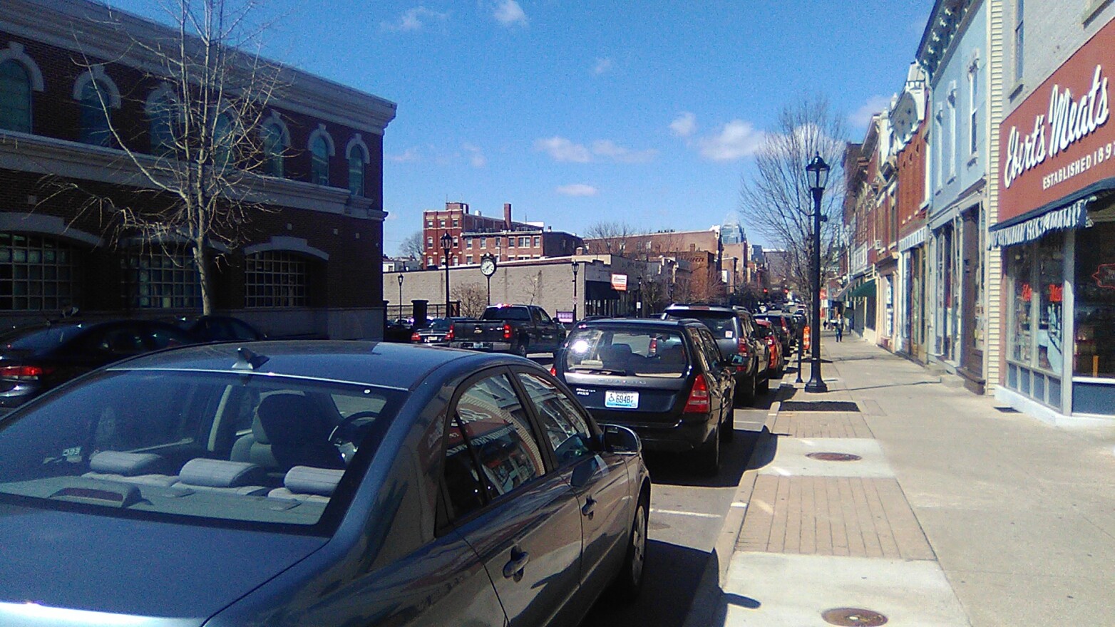 Monmouth Street (US 27) in Newport.